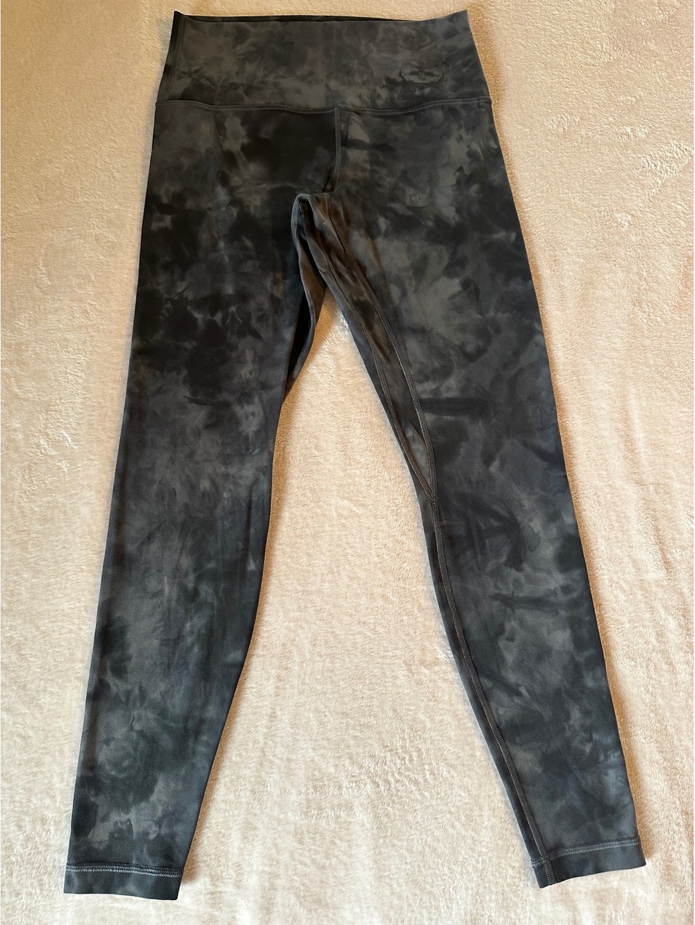 Lululemon Align High-Rise Pant 28" *Diamond Dye Pitch Grey Graphite Grey - Sz 10